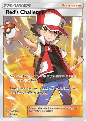 Red's Challenge 213/214 Unbroken Bonds
