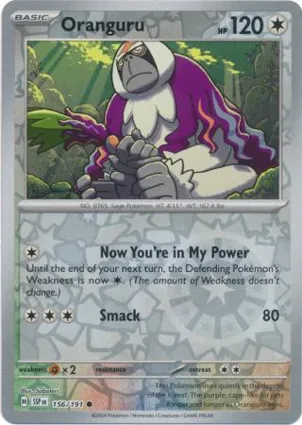 Oranguru 156/191 Surging Sparks