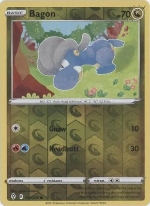 Bagon 107/203 Evolving Skies