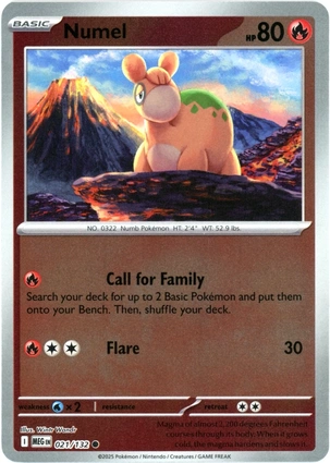 Numel 021/132 Mega Evolution