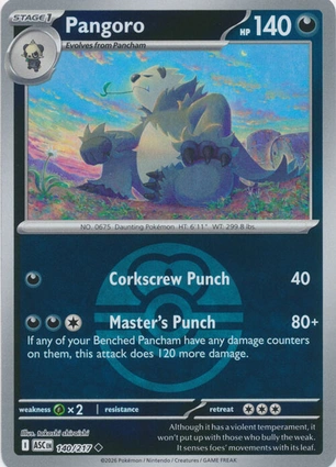 Pangoro 140/217 Ascended Heroes