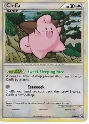 Cleffa HGSS12 HeartGold & SoulSilver Promos