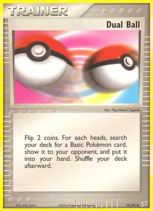 Dual Ball 72/95 EX Team Magma vs Team Aqua