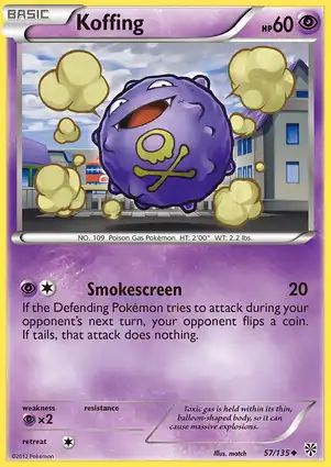 Koffing 57/135 Plasma Storm