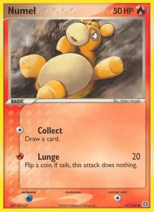 Numel 57/106 EX Emerald