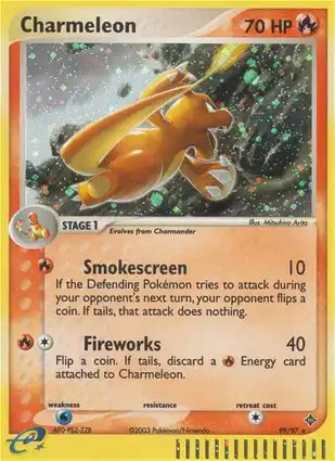 Charmeleon 99/97 EX Dragon