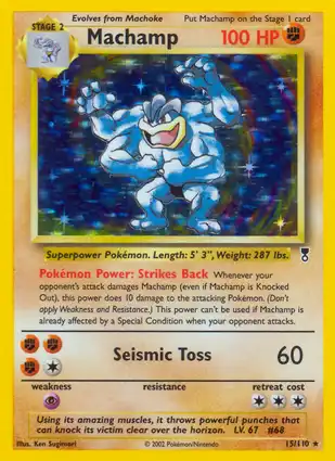 Machamp 15/110 Legendary Collection