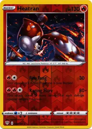 Heatran 025/189 Darkness Ablaze