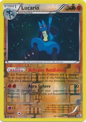 Lucario 80/113 Legendary Treasures