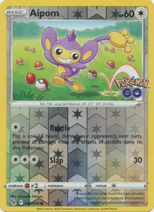 Aipom 056/078 Pokémon GO
