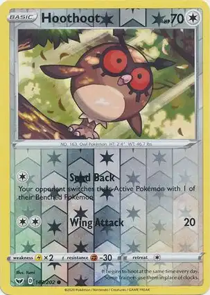 Hoothoot 143/202 Sword & Shield