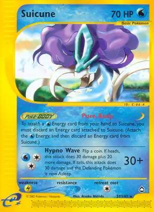 Suicune 37/147 Aquapolis