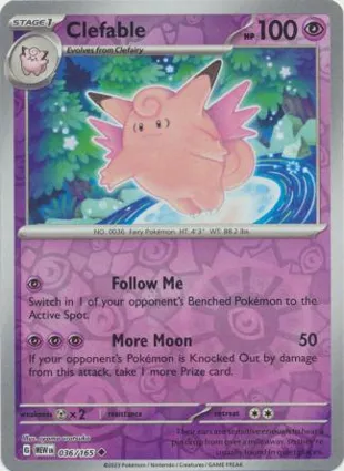 Clefable 036/165 Scarlet & Violet 151
