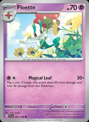 Floette 092/198 Scarlet & Violet
