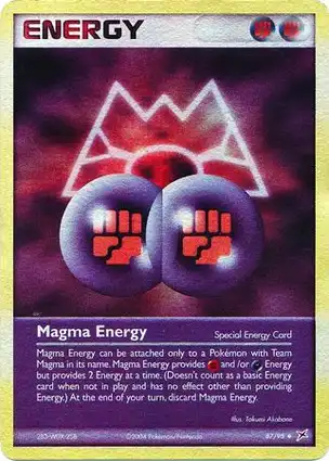 Magma Energy 87/95 EX Team Magma vs Team Aqua