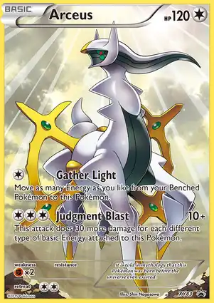 Arceus XY83 XY Promos