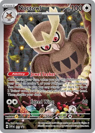 Noctowl 141 Scarlet & Violet Promos