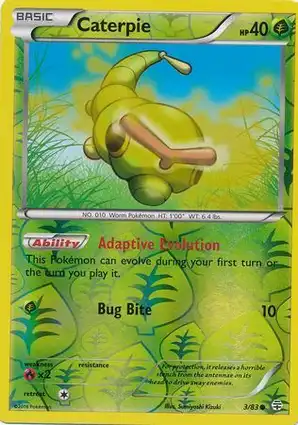 Caterpie 3/83 Generations