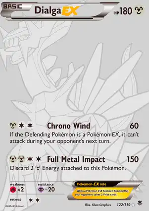 Dialga-EX 122/119 Phantom Forces