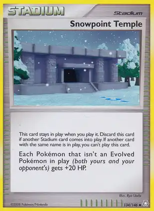 Snowpoint Temple 134/146 Legends Awakened
