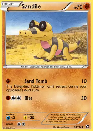 Sandile 63/114 Black & White