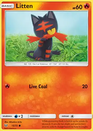 Litten 15/73 Shining Legends