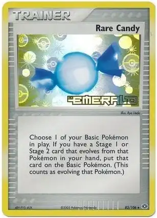 Rare Candy 83/106 EX Emerald