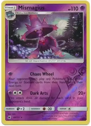 Mismagius 40/111 Crimson Invasion