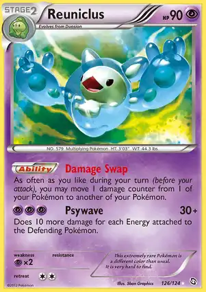 Reuniclus 126/124 Dragons Exalted
