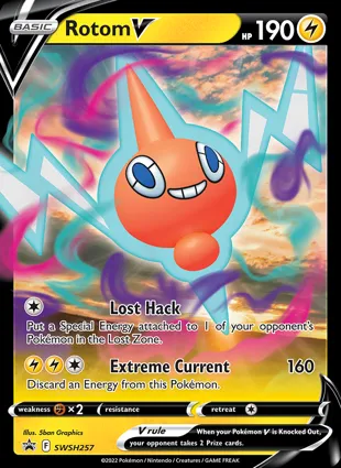 Rotom V SWSH257 Sword & Shield Promos