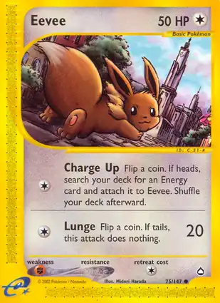 Eevee 75/147 Aquapolis
