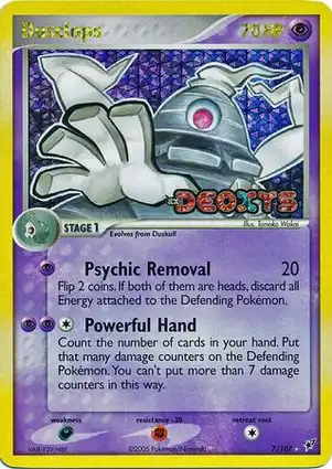 Dusclops 7/107 EX Deoxys