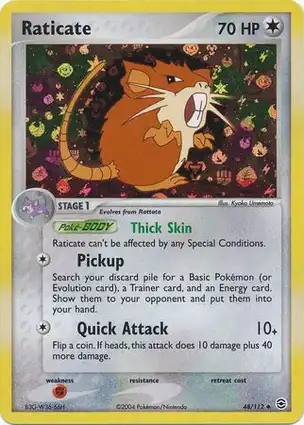 Raticate 48/112 EX FireRed & LeafGreen