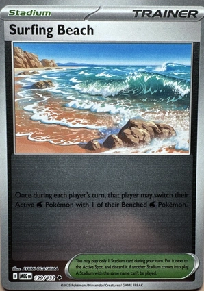 Surfing Beach 129/132 Mega Evolution