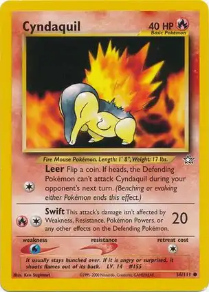 Cyndaquil 56/111 Neo Genesis