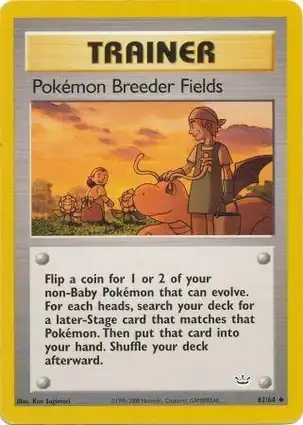 Pokémon Breeder Fields 62/64 Neo Revelation