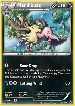 Mandibuzz 58/124 Fates Collide