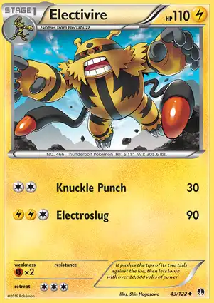 Electivire 43/122 BREAKpoint