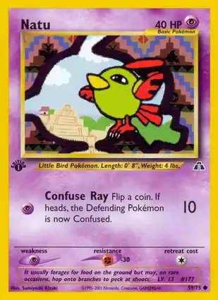 Natu 59/75 Neo Discovery 1st Edition