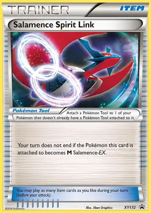 Salamence Spirit Link XY172 XY Promos
