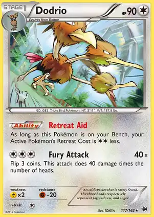 Dodrio 117/162 BREAKthrough