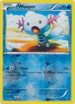 Wooper 21/116 Plasma Freeze
