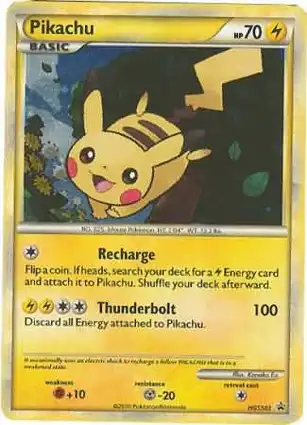 Pikachu HGSS03 HeartGold & SoulSilver Promos