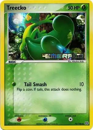 Treecko 70/106 EX Emerald