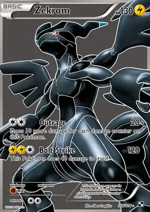 Zekrom 114/114 Black & White