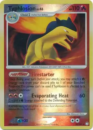 Typhlosion 16/123 Mysterious Treasures