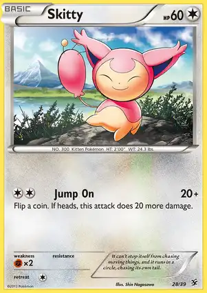Skitty 28/39 Kalos Starter Set