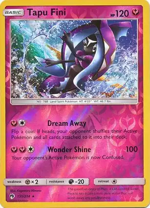 Tapu Fini 151/214 Lost Thunder