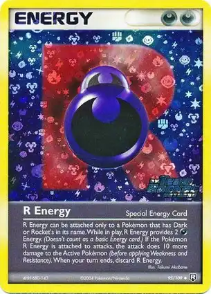 R Energy 95/109 EX Team Rocket Returns