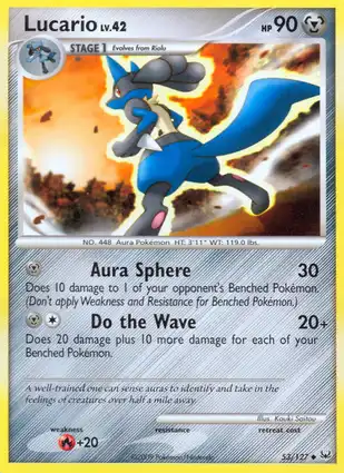 Lucario 53/127 Platinum